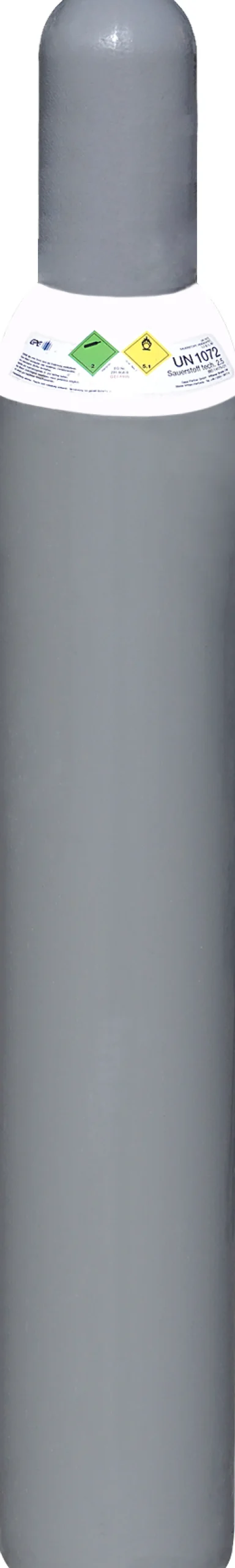 Sauerstoff Flasche 10 Liter gefüllt