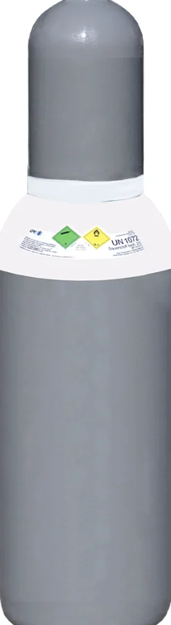 Sauerstoff-Flasche 5 Liter gefüllt