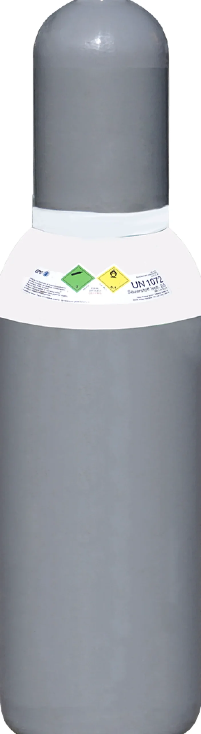 Sauerstoff-Flasche 5 Liter gefüllt