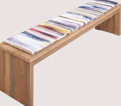 Saveri Bivio Bank Teakholz 197x46x45 cm