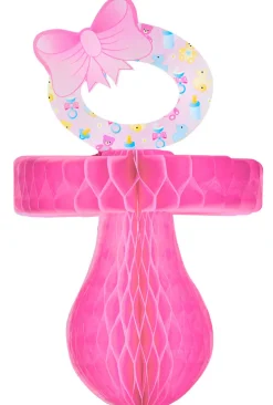 Schnuller, Wabenball, Rosa 26 cm