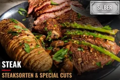 S&E Grillakademie Silber Steak