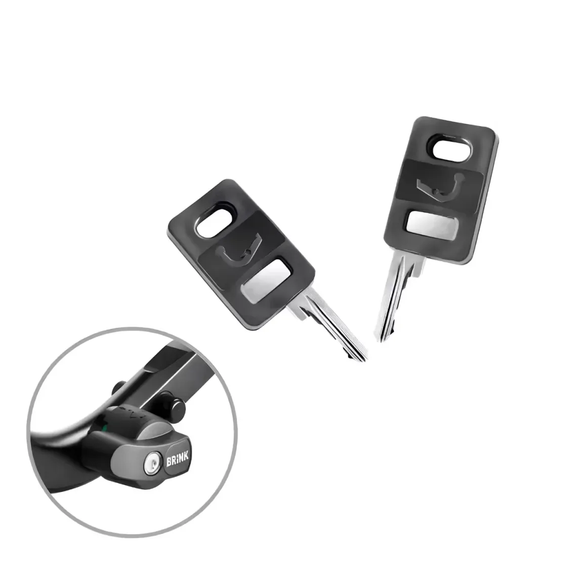 Set Brink-Ersatzschlüssel mit 2 Schlüsseln
