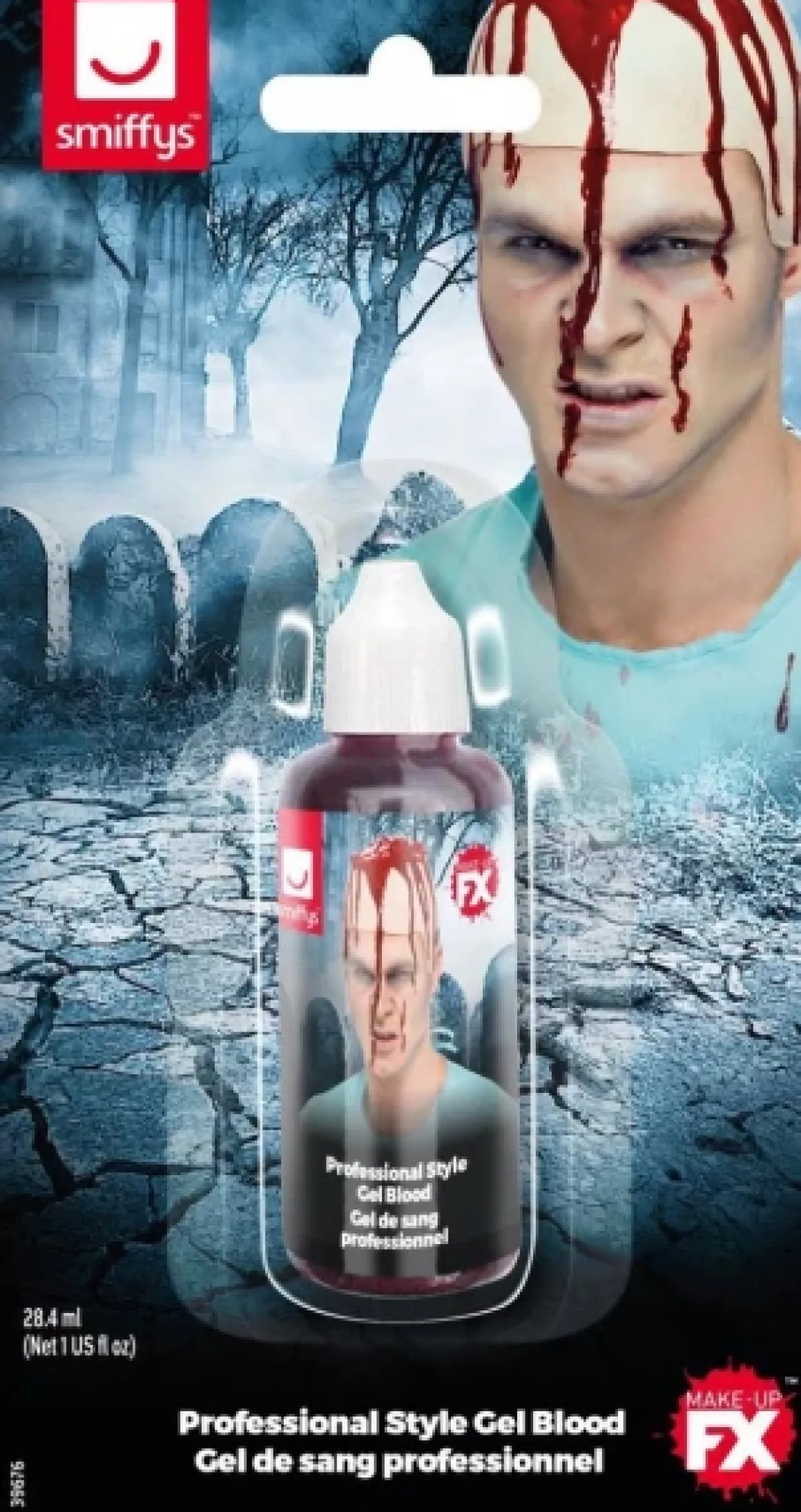 Smiffys Kunstblut Gel 28 ml - realisitische Halloween- & Theater-Deko