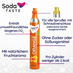 SodaTaste Co2 Aromazylinder Orange 425g