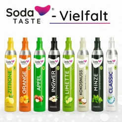 SodaTaste Co2 Aromazylinder Zitrone 425g