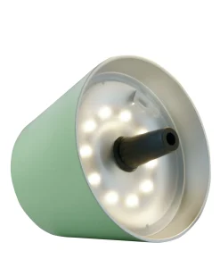 Sompex Leuchte TOP 2.0 Akku LED  Flaschenaufsatz olivgrün