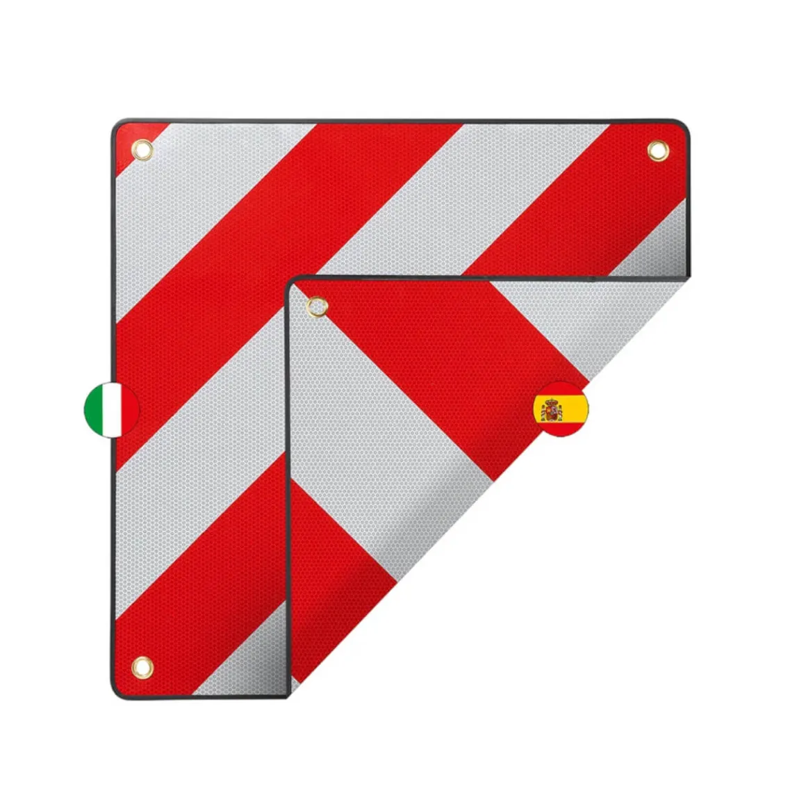 Sonderlasten-Warntafel für Italien/Spanien 2 in 1