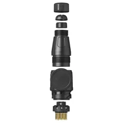 Stecker mit Bajonettverschluss  - 13-polig