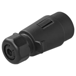 Stecker mit Flachsteckeranschluß  - 7-polig