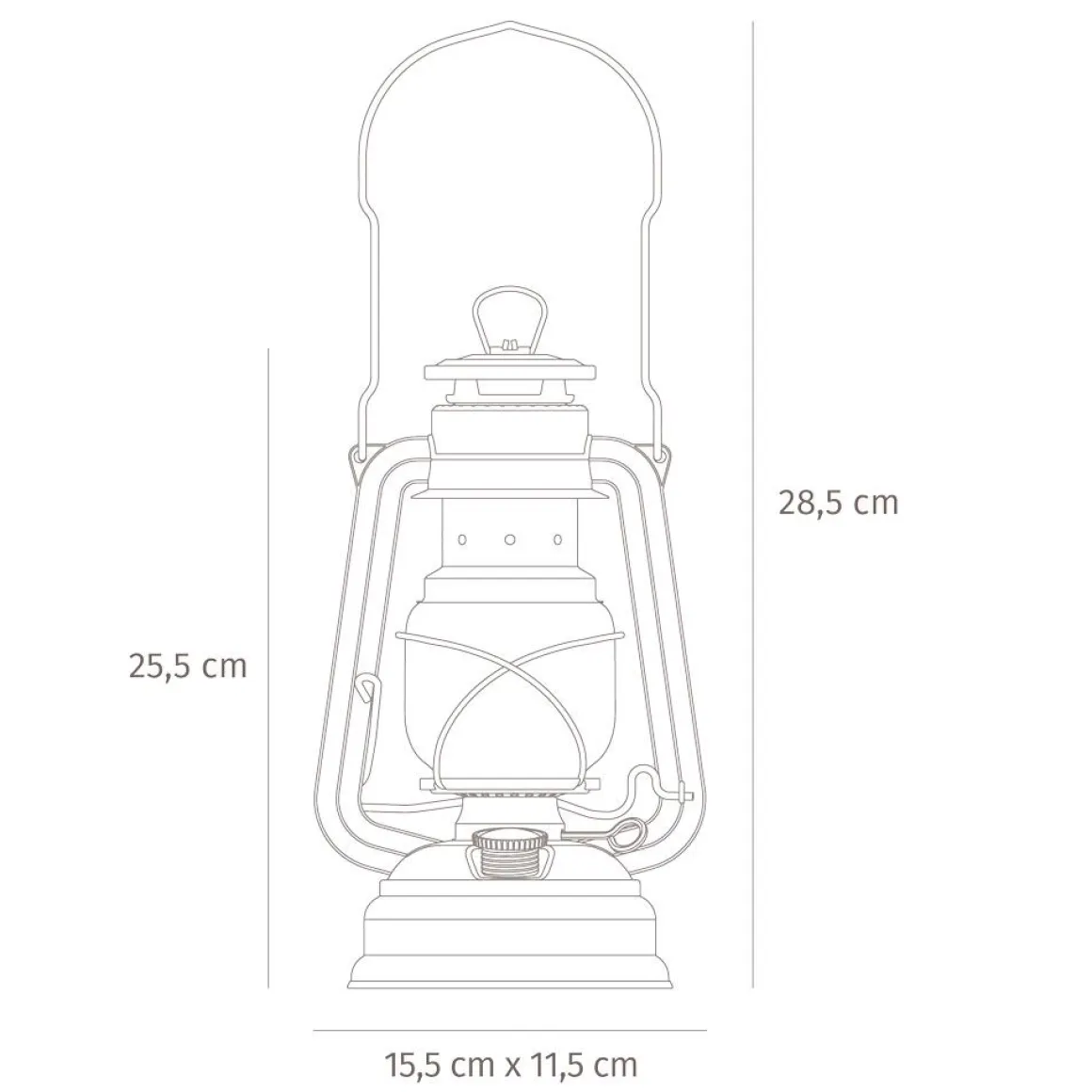 Sturmlaterne Baby Special 276 Vioeltblue - Feuerhand