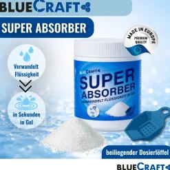 Super Absorber - Verwandelt Flüssigkeiten in Gel