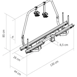 Thule Fahrradträger  Caravan Smart