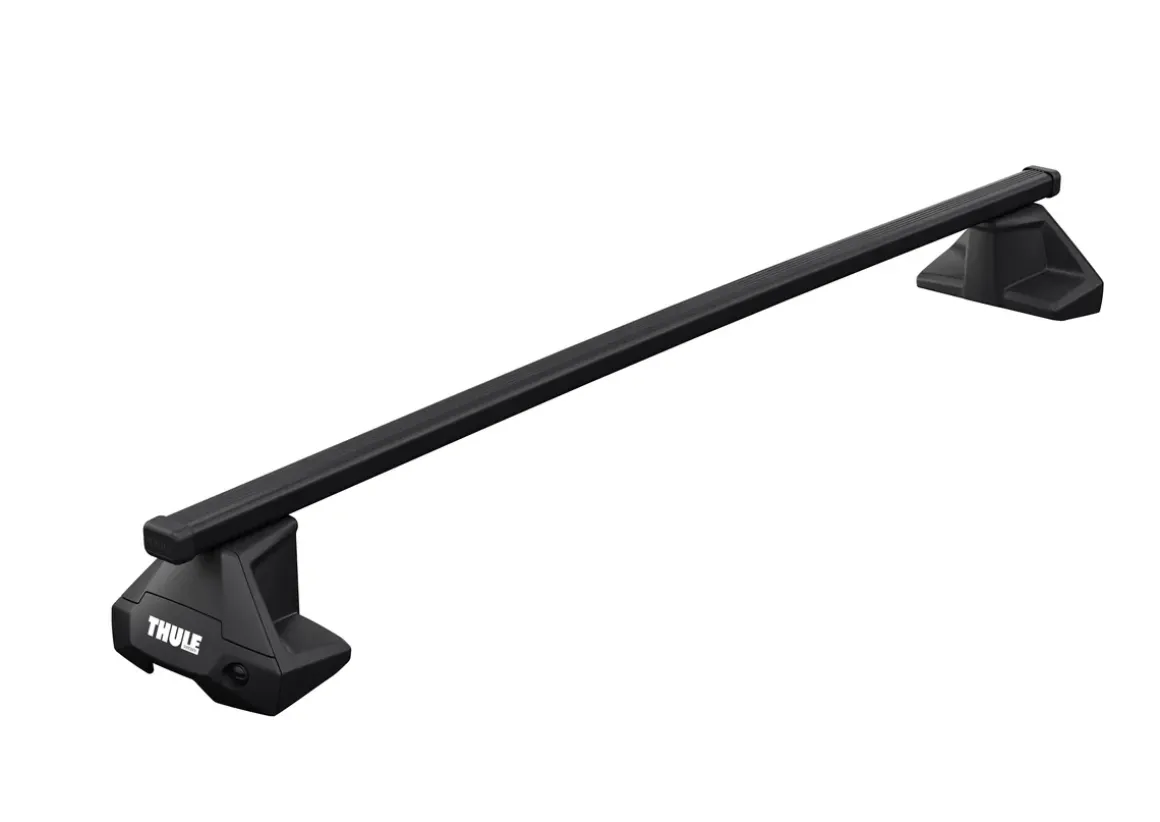 Thule 4-Kantrohr 127 cm, 1 Paar SquareBar 7123 mit Endkappen