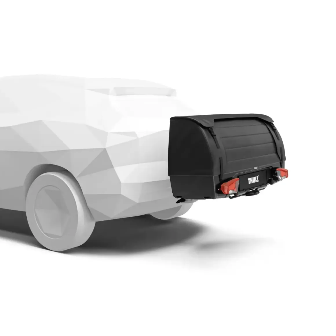 Thule Transportbox Onto 2 incl Kupplungsaufnahme 300l ( max 50 kg Zuladung )