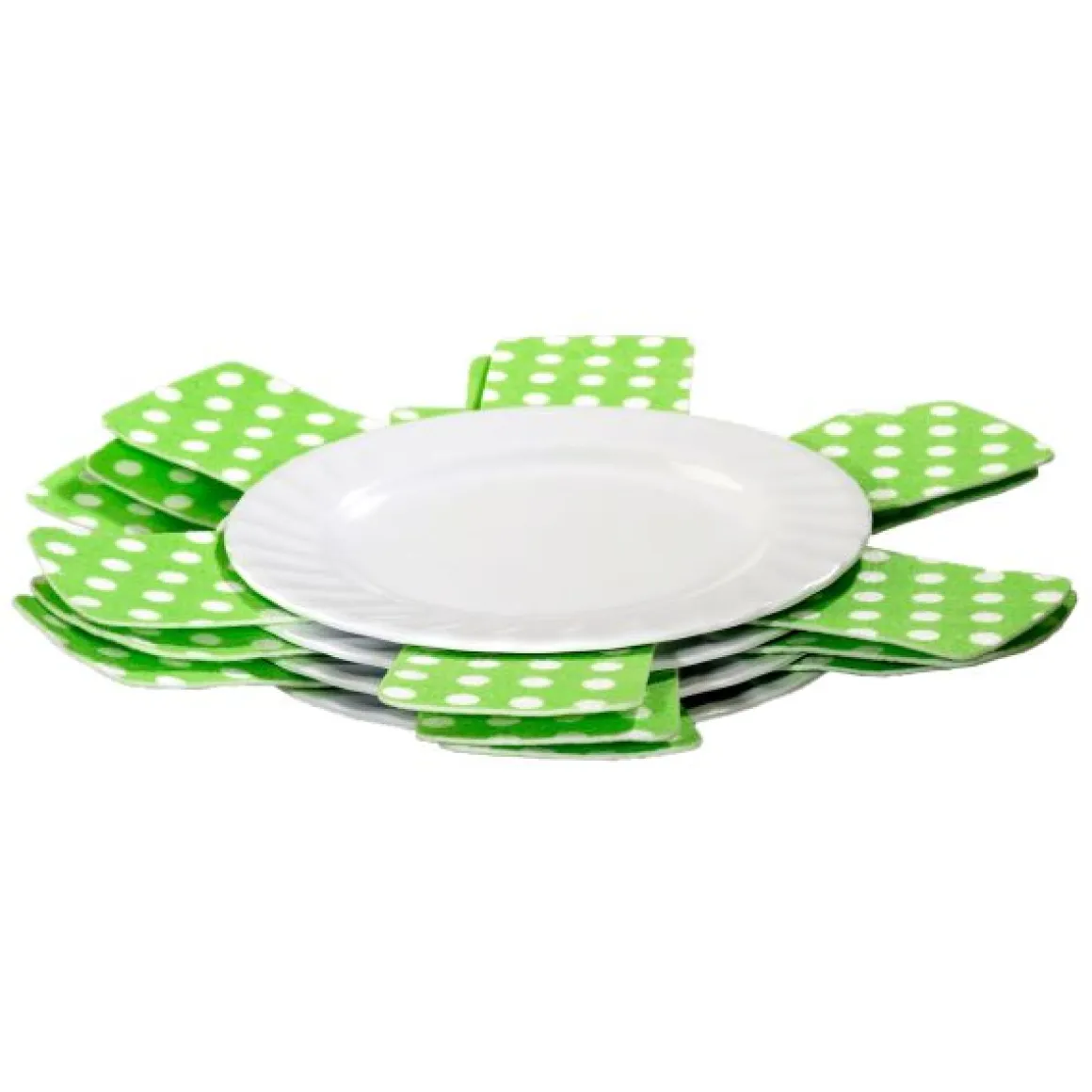 Topf- und Pfannenschutz 3er-Set, grün