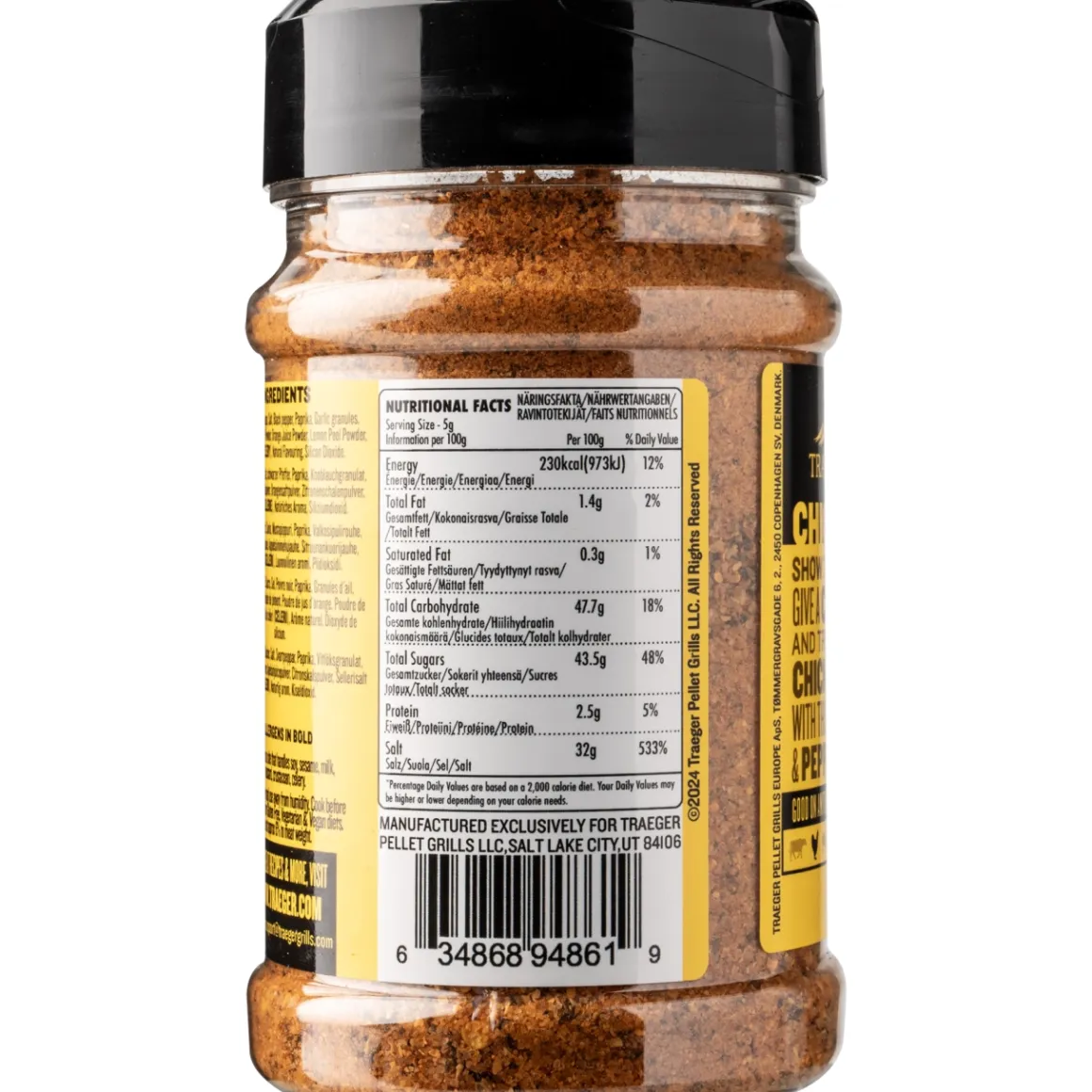 Traeger Chicken Rub 200g Citrus und schwarzer Pfeffer
