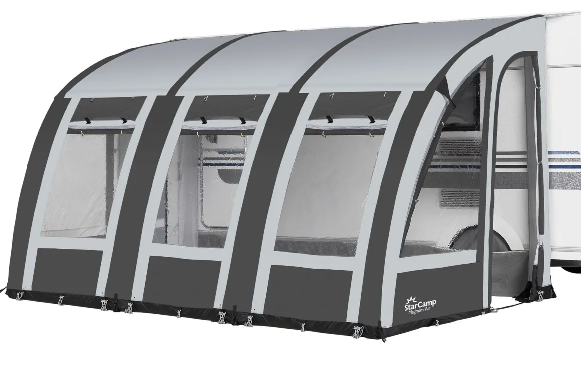 Vorzelt Doréma Magnum 390 Air All Season Anthrazit/Grau