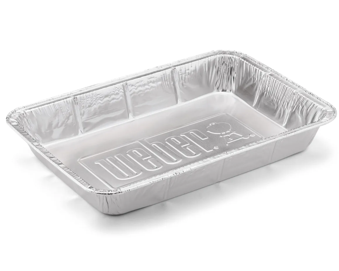 Weber Alu-Tropfschalen groß 10 Stück