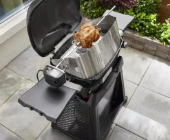 Weber Drehspieß Rotisserie für Q 2100N,  Q 2200N & Q 2800N+