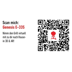 Weber Genesis E-335 Gasgrill mit Sear Zone und  Seitenkocher