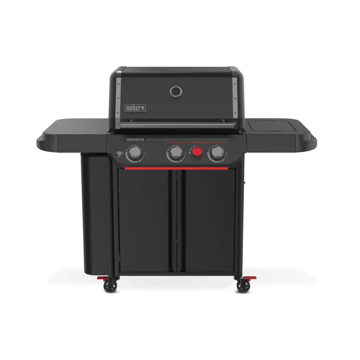 Weber Genesis E-330 WR Stealth Edition inklusive Drehspieß