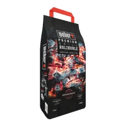 Weber Premium Holzkohle, 3 kg