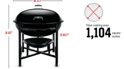 Weber Ranch Kettle Holzkohlegrill Ø 94 cm