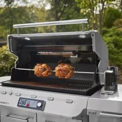 Weber Summit FS38X S Smart Gasgrill  mit Rotisserie und 800 Grad Brenner
