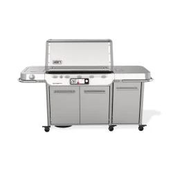 Weber Summit FS38X S Smart Gasgrill  mit Rotisserie und 800 Grad Brenner