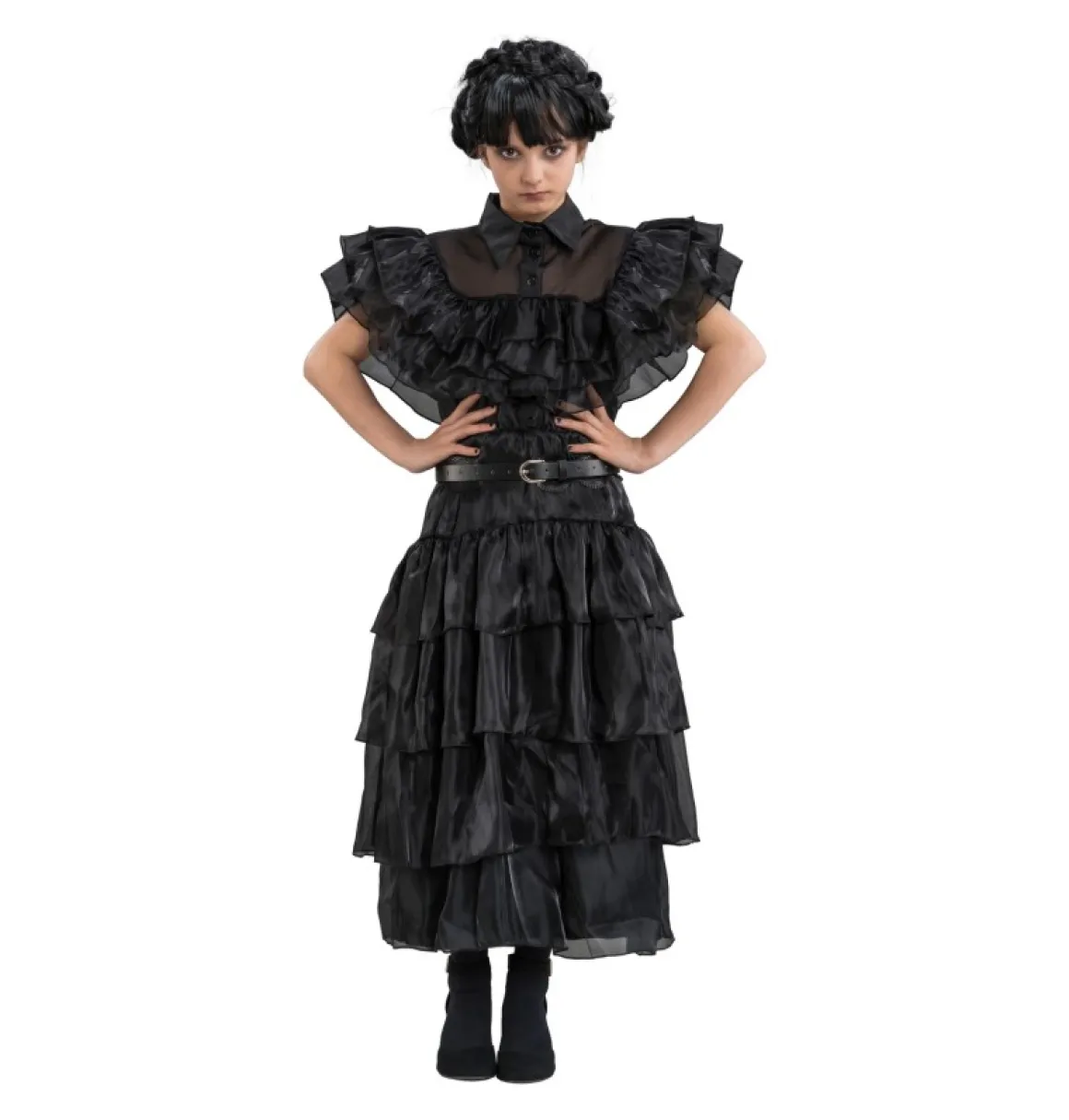 Wednesday Abschlussball-Kleid schwarz Größe: 164 cm