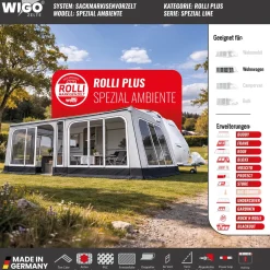 WIGO Vorzellt Rolli Plus Ambiente für  Bürstner Averso Plus 500 TS