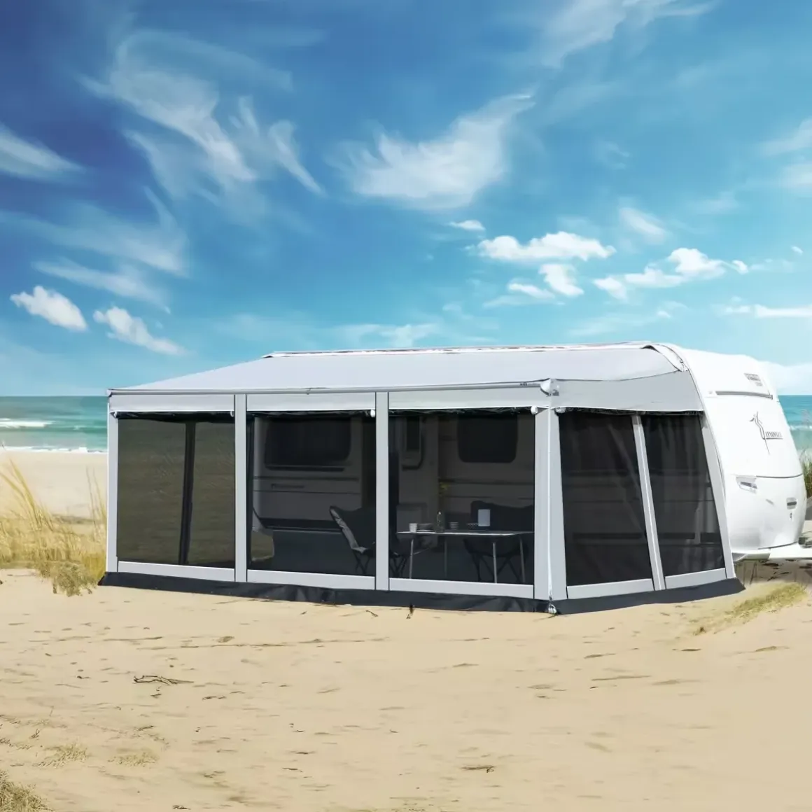 WIGO Vorzelt Rolli Plus One | Größe 5 | Umlaufmaß 841 cm 875 cm