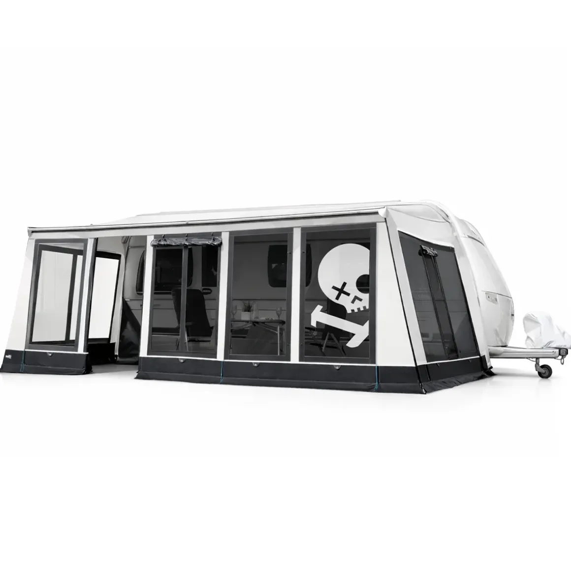 WIGO Vorzelt Rolli Plus Stone für Weinsberg CaraOne 390