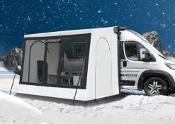 Wigo Winterzelt Inuit Polar –  Wintervorzelt für Kastenwagen