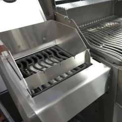 Windschutz für Napoleon Rogue (kleine Sizzle Zone) und Freestyle 4-teilig mit Spießauflage