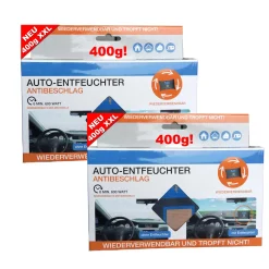 2x Autoentfeuchter Luftentfeuchter 400 g  wiederverwendbar