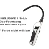 12x Butangas Gaskartusche 190g für Camping  Gaskocher, Kartuschenkocher inkl. 1x Gas-Feuerzeug