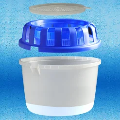 4x CAGO Raum Luftentfeuchter Box CA 70  mit 4x 1kg Luftentfeuchter-Granulat