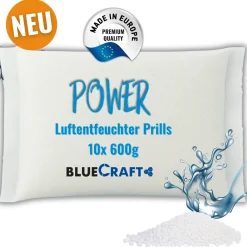 10x 600g Raum Luftentfeuchter Prills  im Vliesbeutel Nachfüllpackung