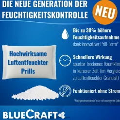 10x 600g Raum Luftentfeuchter Prills im Vliesbeutel Nachfüllpackung
