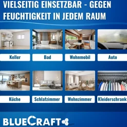 10x 600g Raum Luftentfeuchter Prills im Vliesbeutel Nachfüllpackung