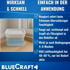 10x 600g Raum Luftentfeuchter Prills im Vliesbeutel Nachfüllpackung