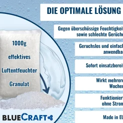 20x 1 kg Luftentfeuchter Granulat Nachfüllpack  im Vliesbeutel für Raumentfeuchter