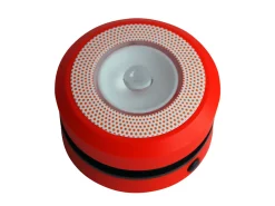 4x LED Campinglaterne/Lampe ausziehbar rot  Batterien inklusive, wasserdicht nach IP44