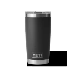 Yeti Becher Rambler mit MagSlider Deckel  20 Oz schwarz