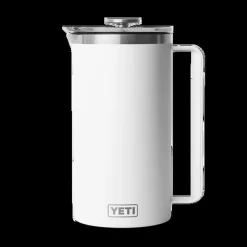 Yeti French Press   64 Oz weiß