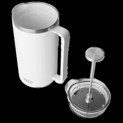 Yeti French Press 64 Oz weiß