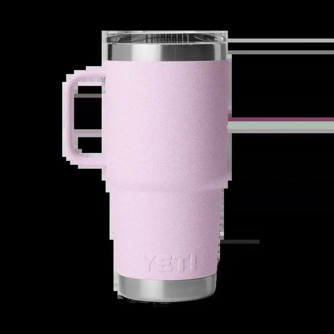 YETI Rambler Edelstahl-Reisebecher 591 ml Cherry Blossom