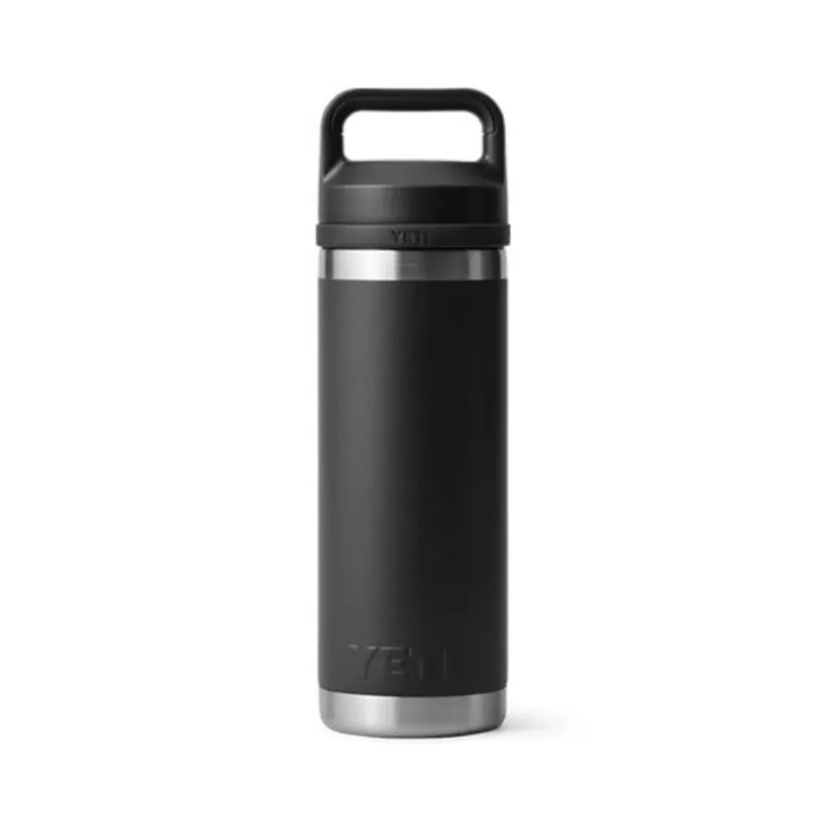 YETI Rambler Edelstahl-Trinkflasche 532 ml scwarz